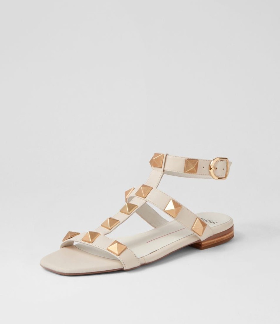 Shoes MOLLINI | Astrio Cream Leather Sandals