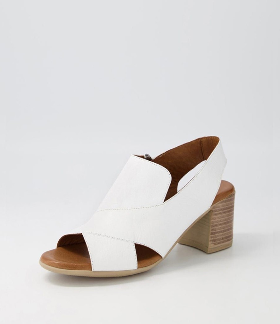 Shoes DIANA FERRARI | Wondir White Leather Sandals