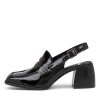 Shoes MOLLINI | Peach Black Patent Leather Heels