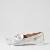 Shoes DJANGO & JULIETTE | Loukas Silver Scratch Leather Loafers