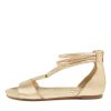 Shoes DJANGO & JULIETTE | Jazzie Pale Gold Leather