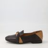 Shoes TOP END | Majorca Black Dark Tan Leather Loafers