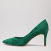 Shoes TOP END | Barrios Emerald Suede Heels