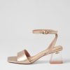 Shoes DJANGO & JULIETTE | Rolo Champagne Leather Sandals