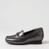 Shoes ZIERA | Fenders Xf Pewter Powder Leather Loafers