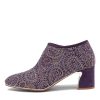 Shoes DJANGO & JULIETTE | Juffie Purple Suede Heels