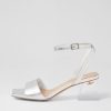 Shoes DJANGO & JULIETTE | Rolo Silver Leather Sandals