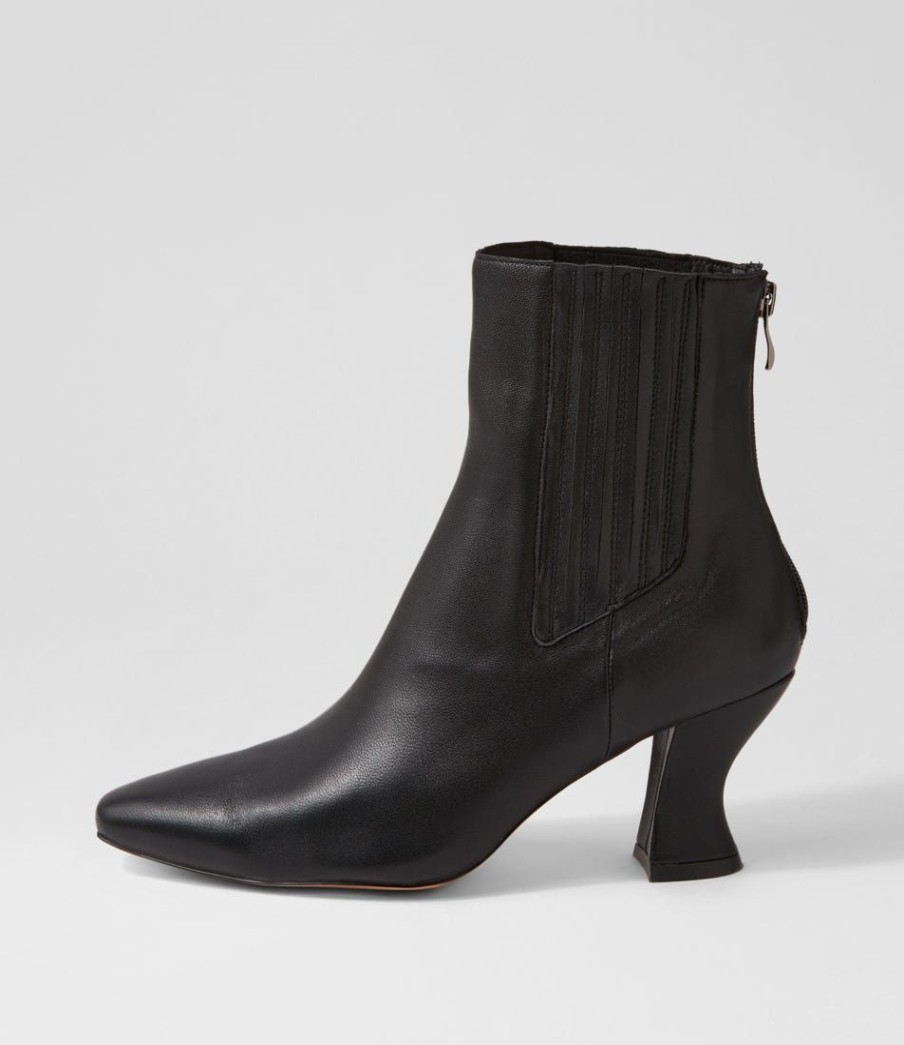 Shoes MOLLINI | Crazie Black Leather Chelsea Boots