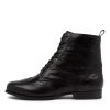 Shoes ZIERA | Thron Xf Black Leather Ankle Boots