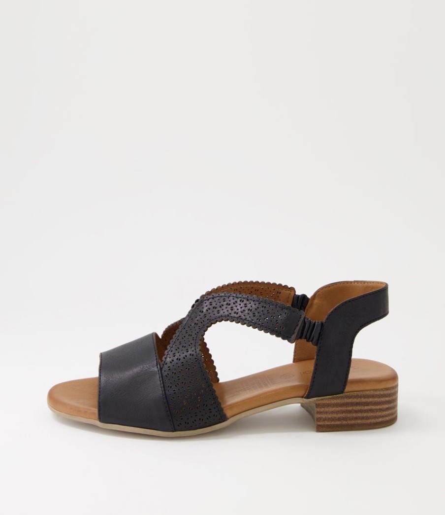 Shoes DIANA FERRARI | Canada Black Leather Sandals