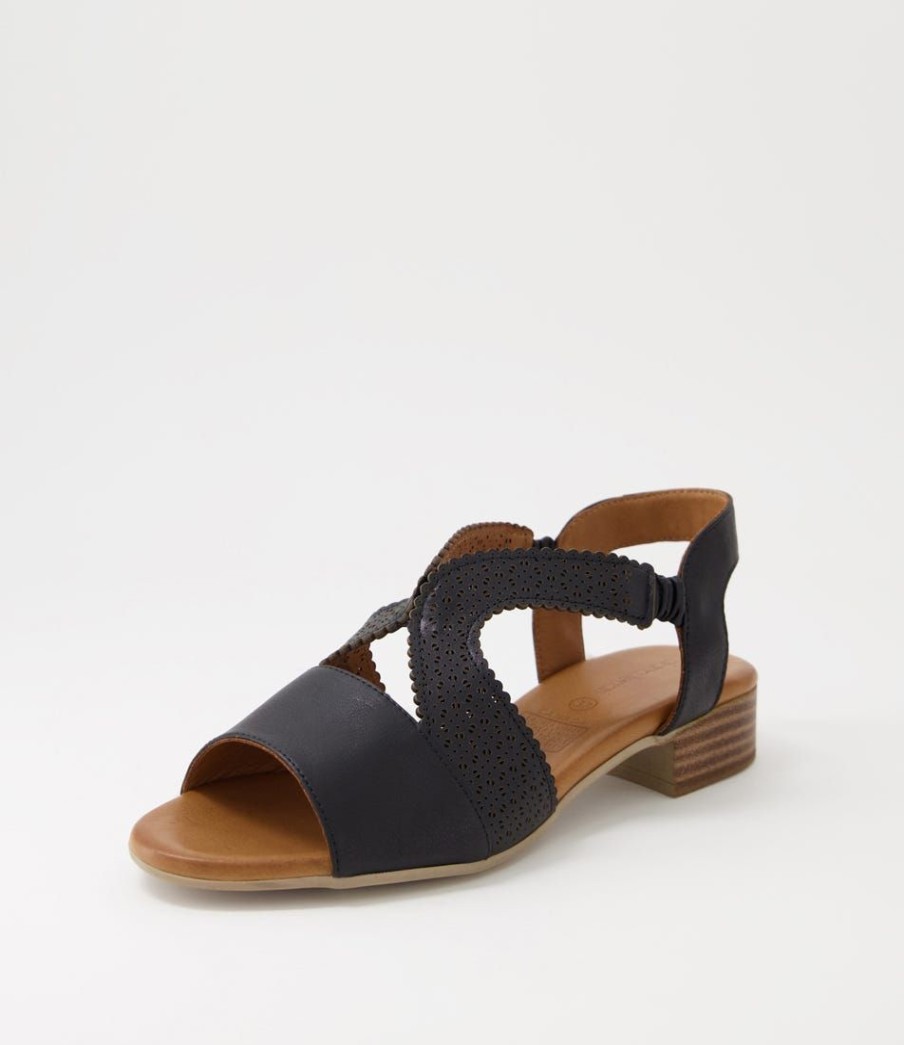 Shoes DIANA FERRARI | Canada Black Leather Sandals