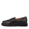 Shoes MOLLINI | Gray Black Leather Loafers