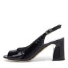 Shoes DJANGO & JULIETTE | Kianna Navy Patent Leather Heels