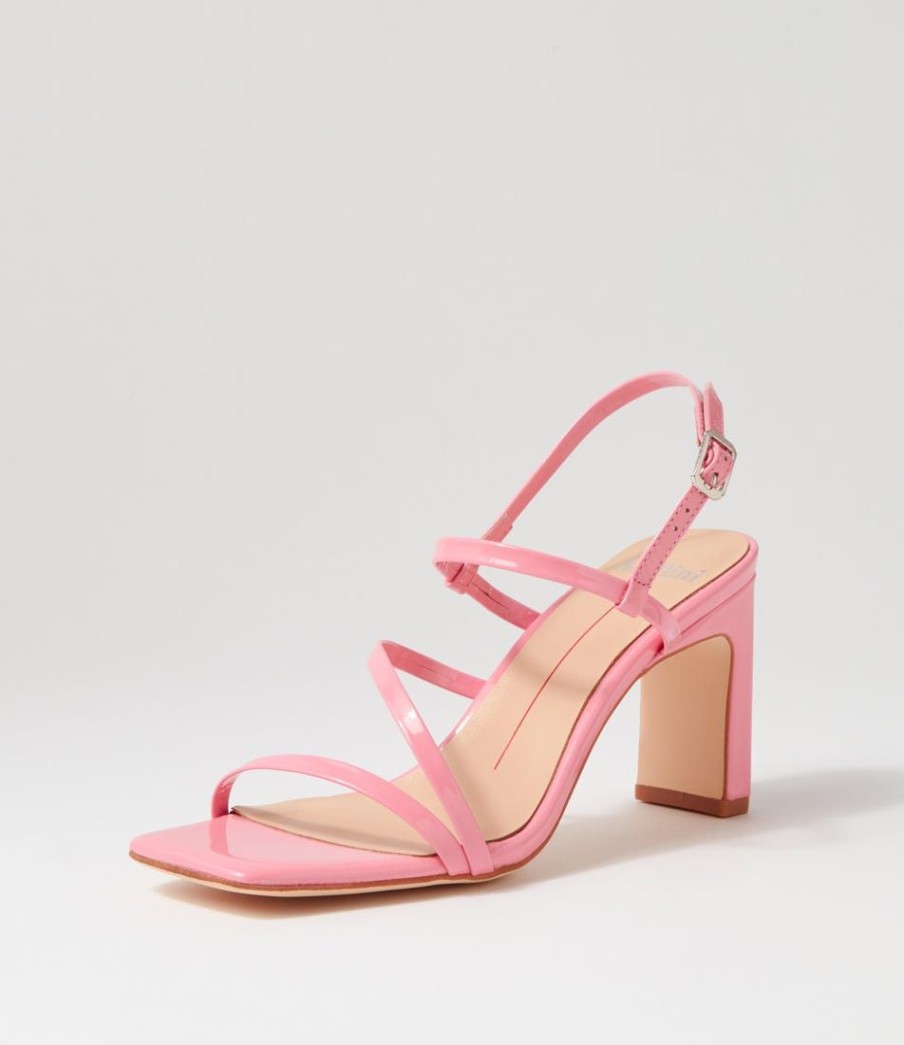 Shoes MOLLINI | Fayee Pink Patent Leather Sandals