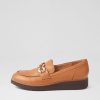 Shoes TOP END | Ozama Lrg Dark Tan Choc Leather Loafers