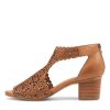 Shoes DJANGO & JULIETTE | Bames Lrg Dark Tan Leather Sandals