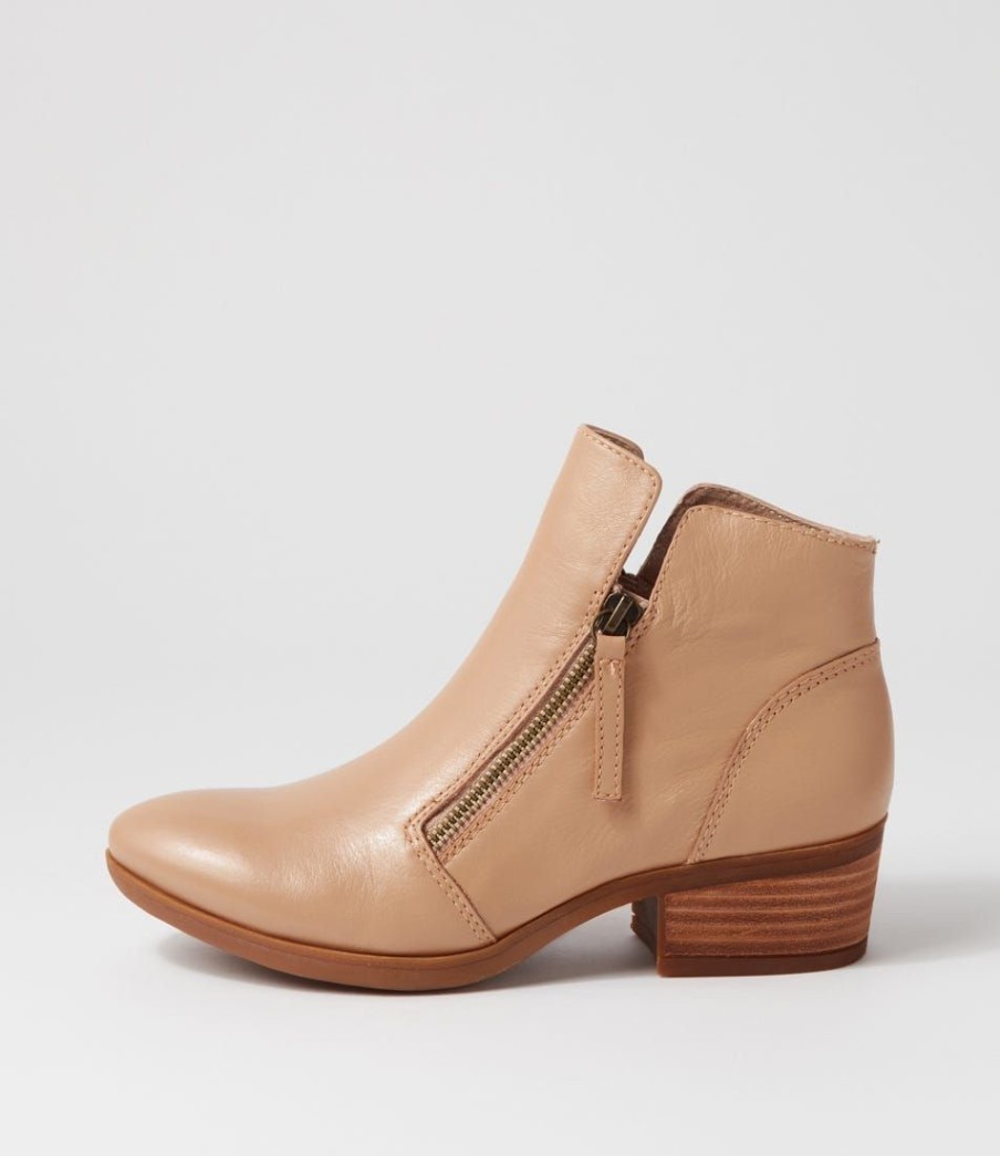 Shoes DIANA FERRARI | Zalen Cafe Leather Ankle Boots