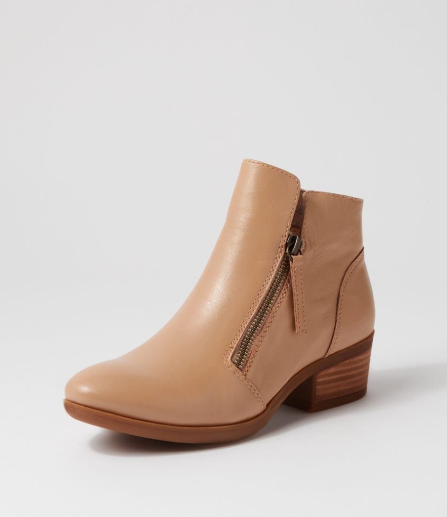 Shoes DIANA FERRARI | Zalen Cafe Leather Ankle Boots