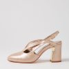 Shoes DJANGO & JULIETTE | Kenzy Rose Shimmer Leather Heels