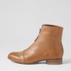 Shoes DJANGO & JULIETTE | Funda Cognac Leather Ankle Boots