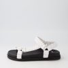 Shoes MOLLINI | Haveto White Leather Slides