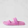 Shoes MOLLINI | Bounse Violet Elastic Leather Slides