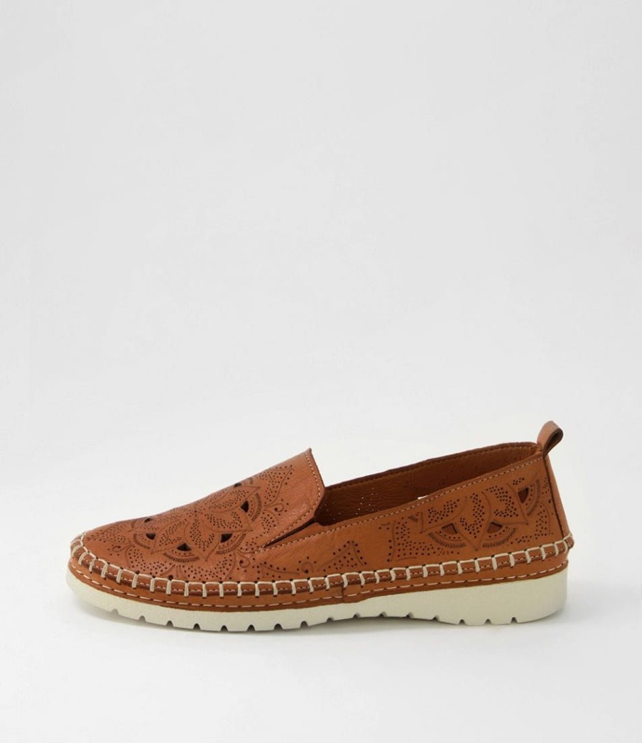 Shoes DIANA FERRARI | Moala Tan Leather Loafers