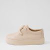 Shoes DJANGO & JULIETTE | Shena Nude Leather Sneakers