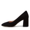 Shoes MOLLINI | Ted Black Suede Pump Heels