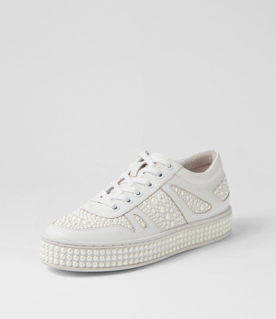 Shoes TOP END | Quara White Multi Sneakers