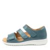 Shoes ZIERA | Bardot Xw Blue-White Lea