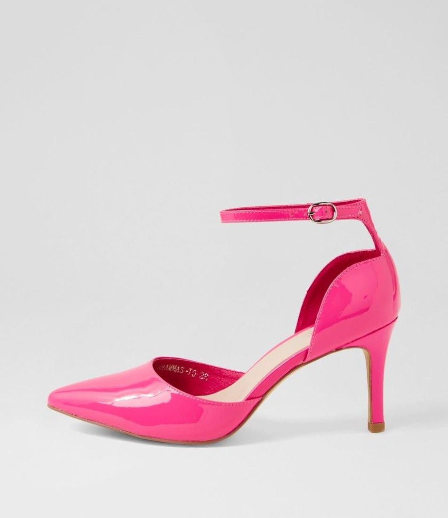 Shoes TOP END | Bahammas Hot Pink Patent Leather Heels