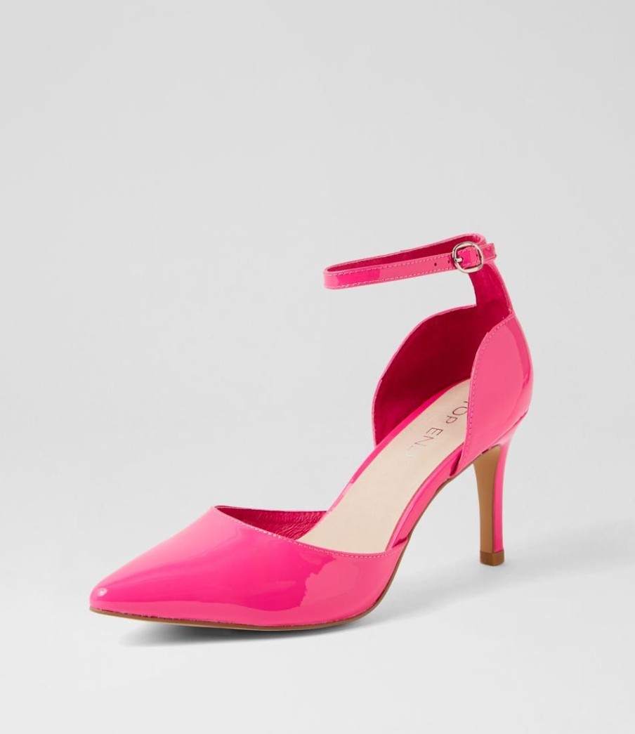 Shoes TOP END | Bahammas Hot Pink Patent Leather Heels