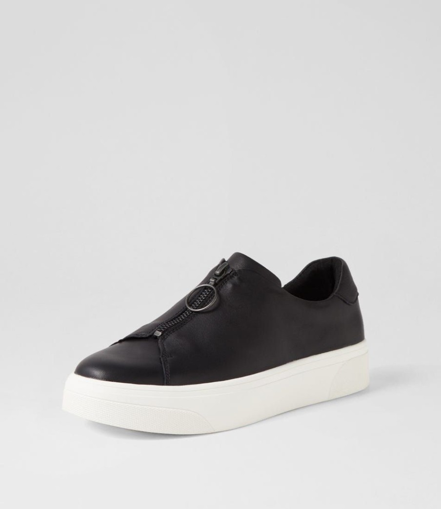 Shoes DIANA FERRARI | Dakira Black White Leather Sneakers