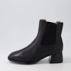 Shoes DJANGO & JULIETTE | Noyce Black Leather Chelsea Boots