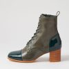 Shoes DJANGO & JULIETTE | Valecia Forest Patent Leather Lace Up Boots