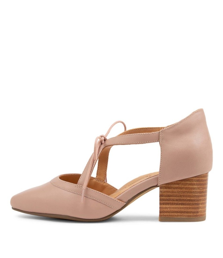 Shoes ZIERA | Vedu Xw Blush Leather Heels