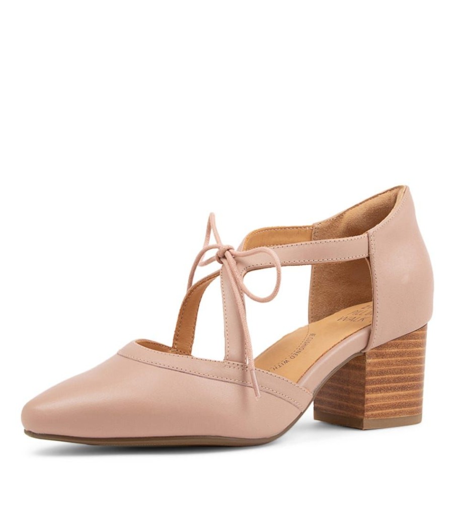 Shoes ZIERA | Vedu Xw Blush Leather Heels