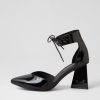 Shoes DJANGO & JULIETTE | Hitany Black Patent Leather Heels