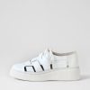 Shoes DJANGO & JULIETTE | Yao White Leather Sneakers