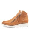 Shoes DJANGO & JULIETTE | Ohmy Dark Tan Leather Sneakers