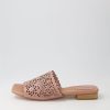 Shoes DJANGO & JULIETTE | Padore Lrg Blush Leather Slides