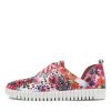 Shoes DJANGO & JULIETTE | Haifa Poppy Print Leather Sneakers Ws