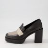 Shoes TOP END | Danyela Black Multi Leather Heels