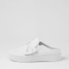 Shoes DJANGO & JULIETTE | Lotter White Patent Leather Sneakers