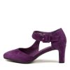 Shoes DJANGO & JULIETTE | Trinities Purple Suede