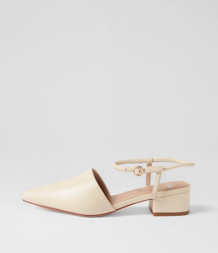 Shoes MOLLINI | Thedusk Cream Leather Heels