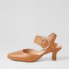 Shoes DJANGO & JULIETTE | Caris Tan Leather Heels