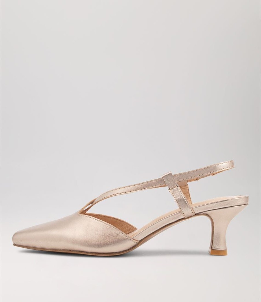 Shoes DJANGO & JULIETTE | Cadman Platino Leather Heels