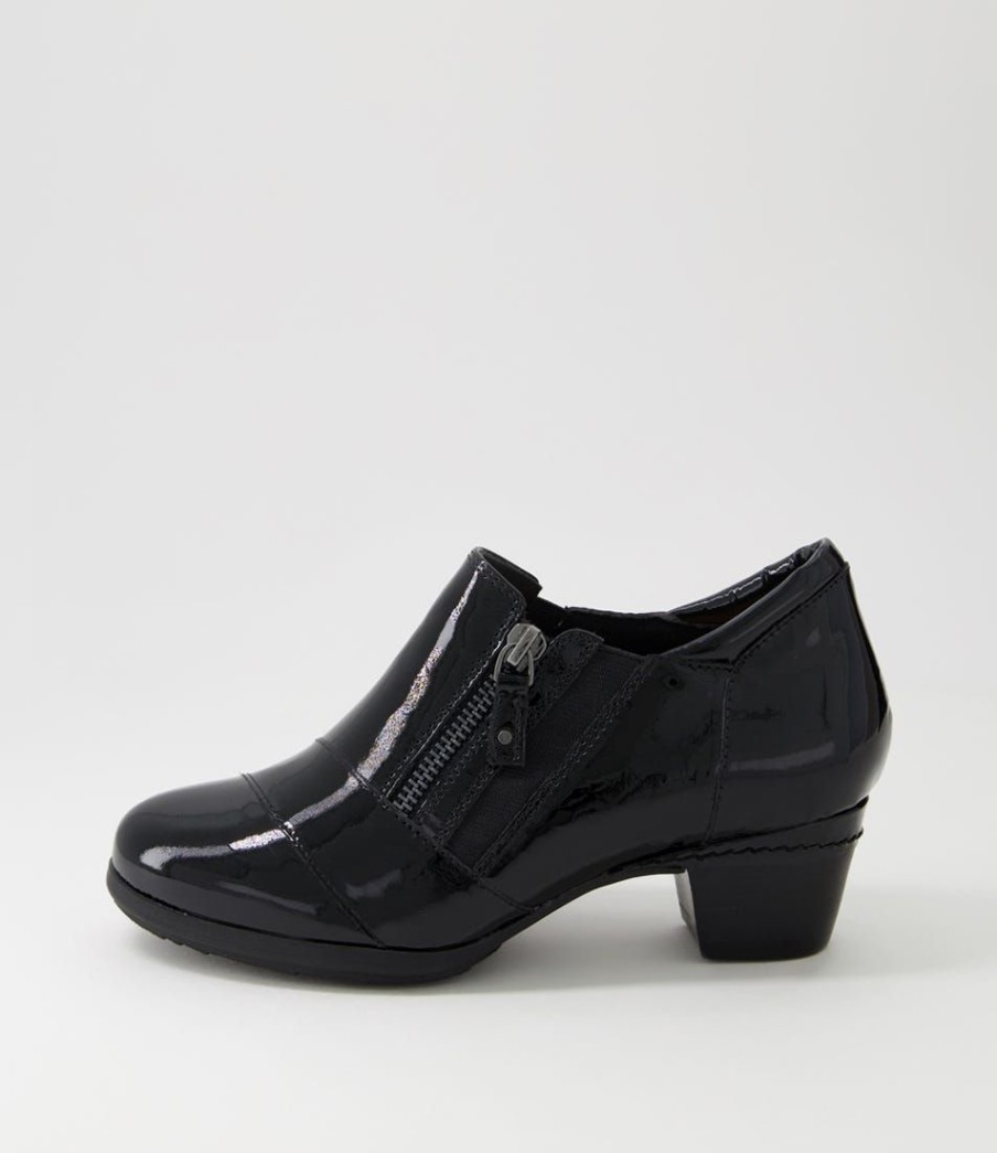 Shoes ZIERA | Camden W Black Patent Leather Heels